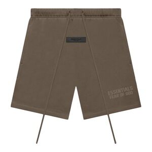 Essentials Fear of God | Sweat Shorts | Authentic | Wood | XXS